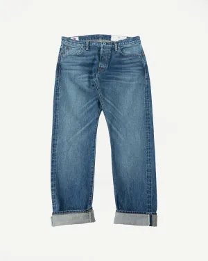 15oz - Vintage Washed Selvedge Stanton Pant - Medium Indigo