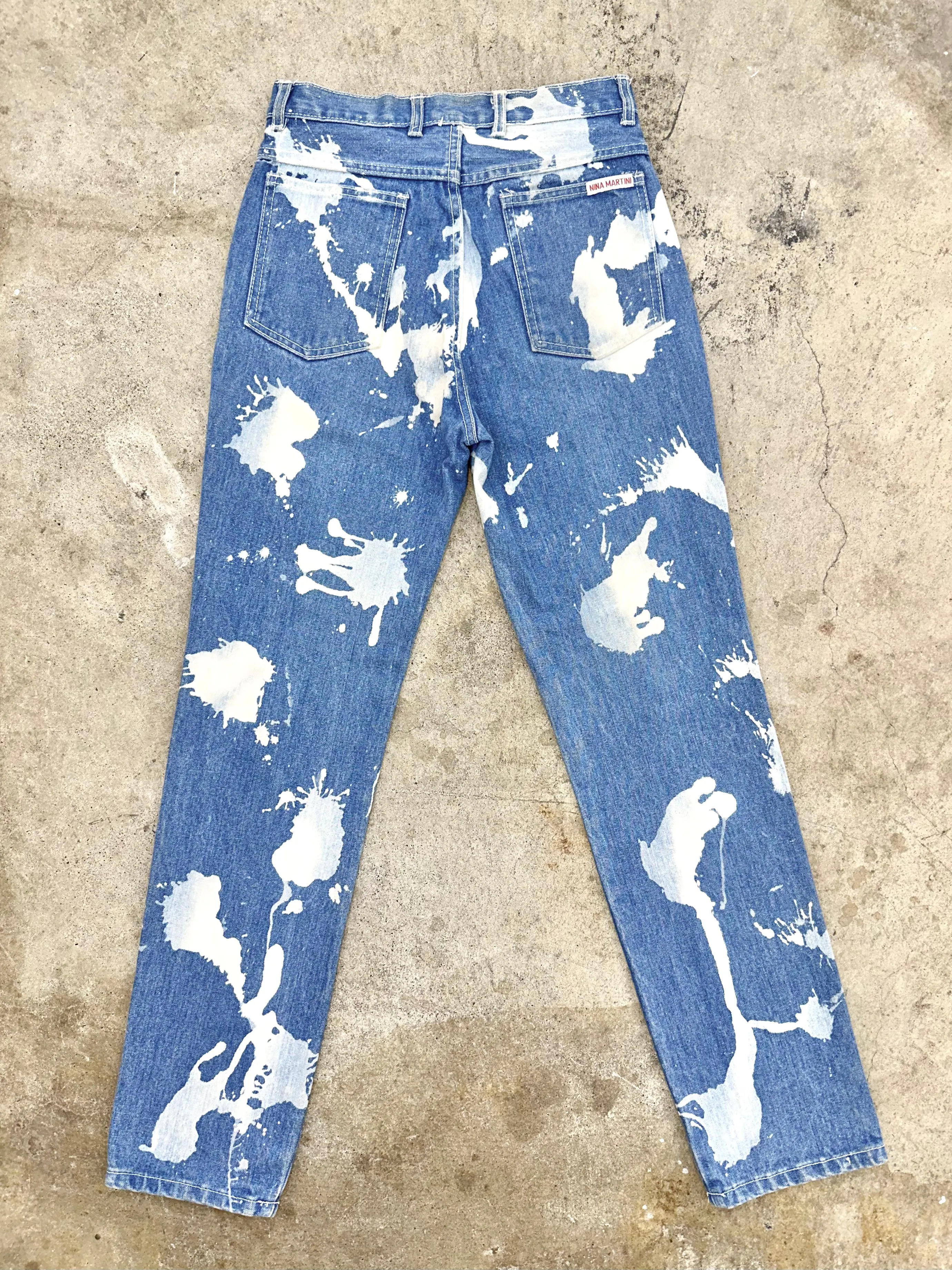 1990's Bleached Jeans