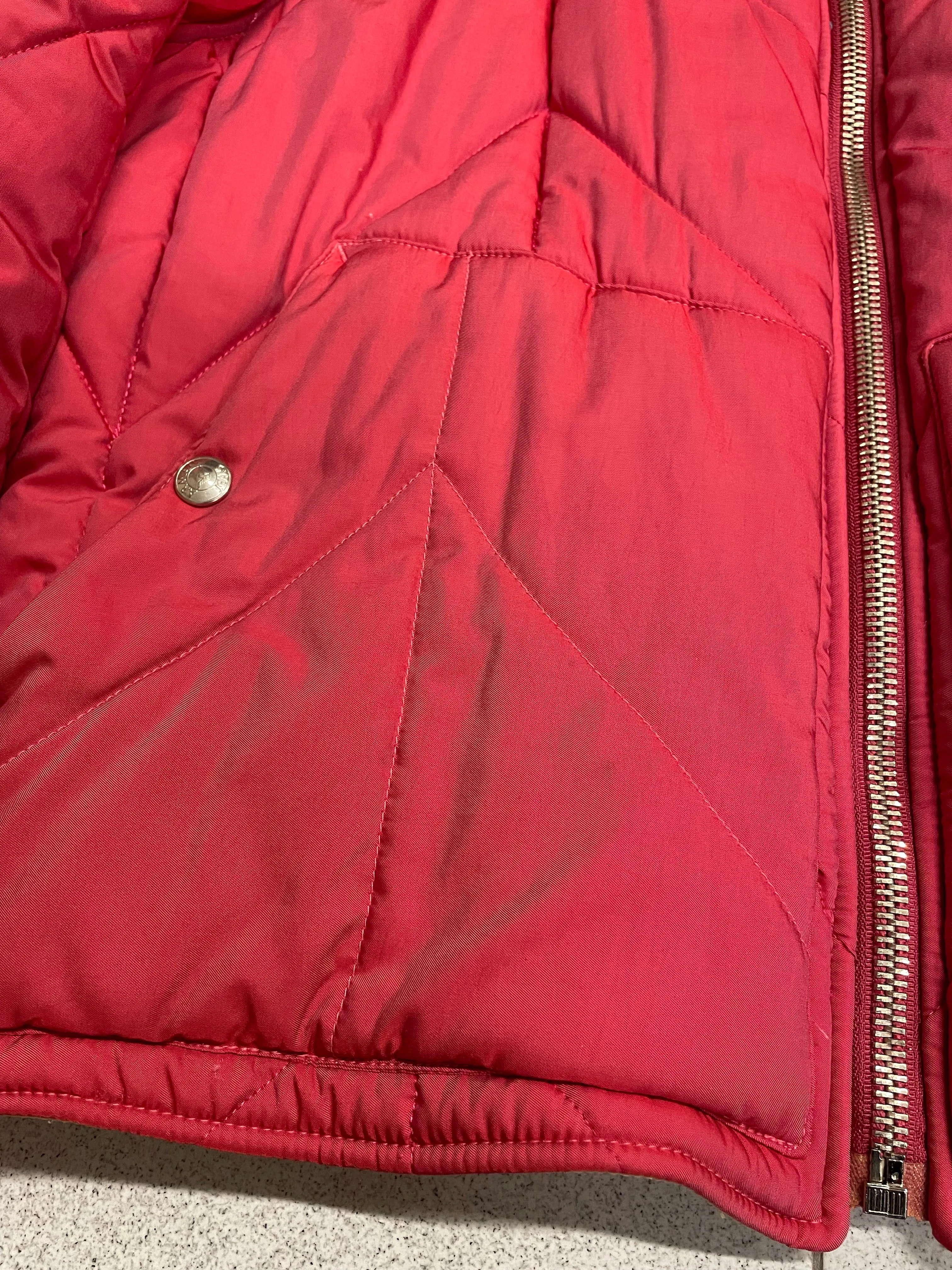 1990’s Emporio Armani iridescent “hyper cold” bomber jacket