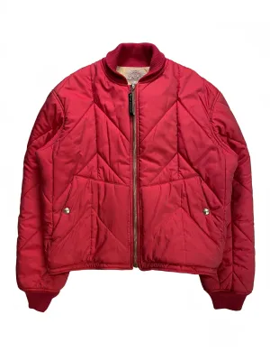 1990’s Emporio Armani iridescent “hyper cold” bomber jacket
