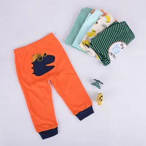 5 Piece Infant & Toddlers Boys Super Soft Organic Cotton Pants