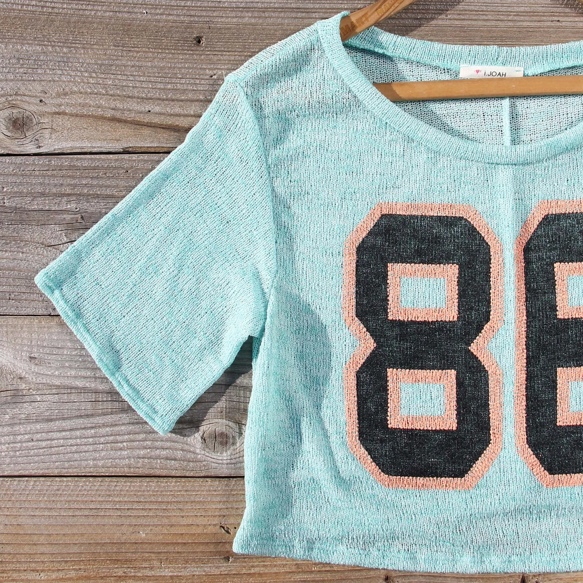70's Jersey Tee in Mint