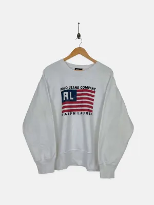 90's Ralph Lauren Polo Jeans Vintage Sweatshirt Size M