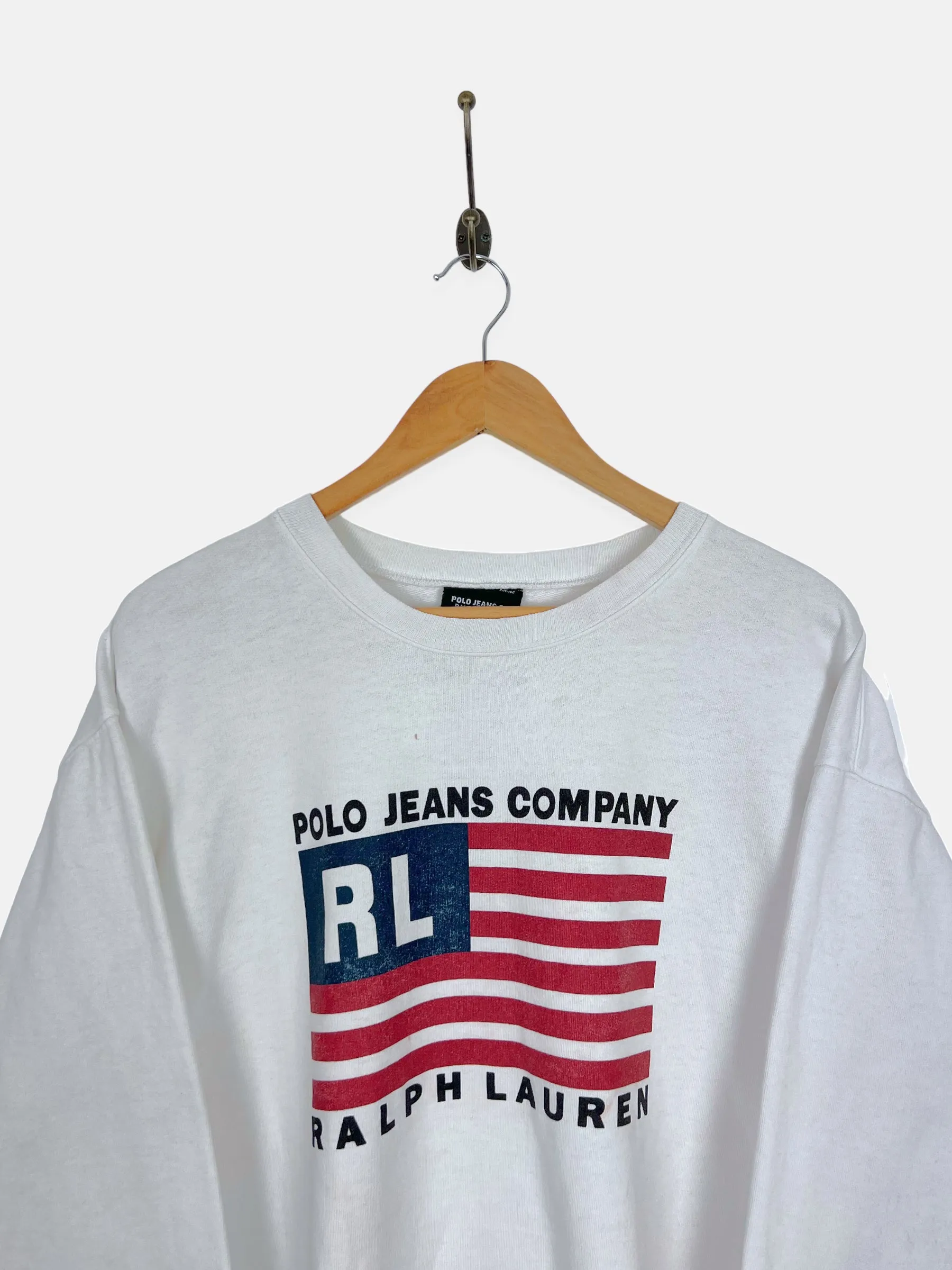 90's Ralph Lauren Polo Jeans Vintage Sweatshirt Size M