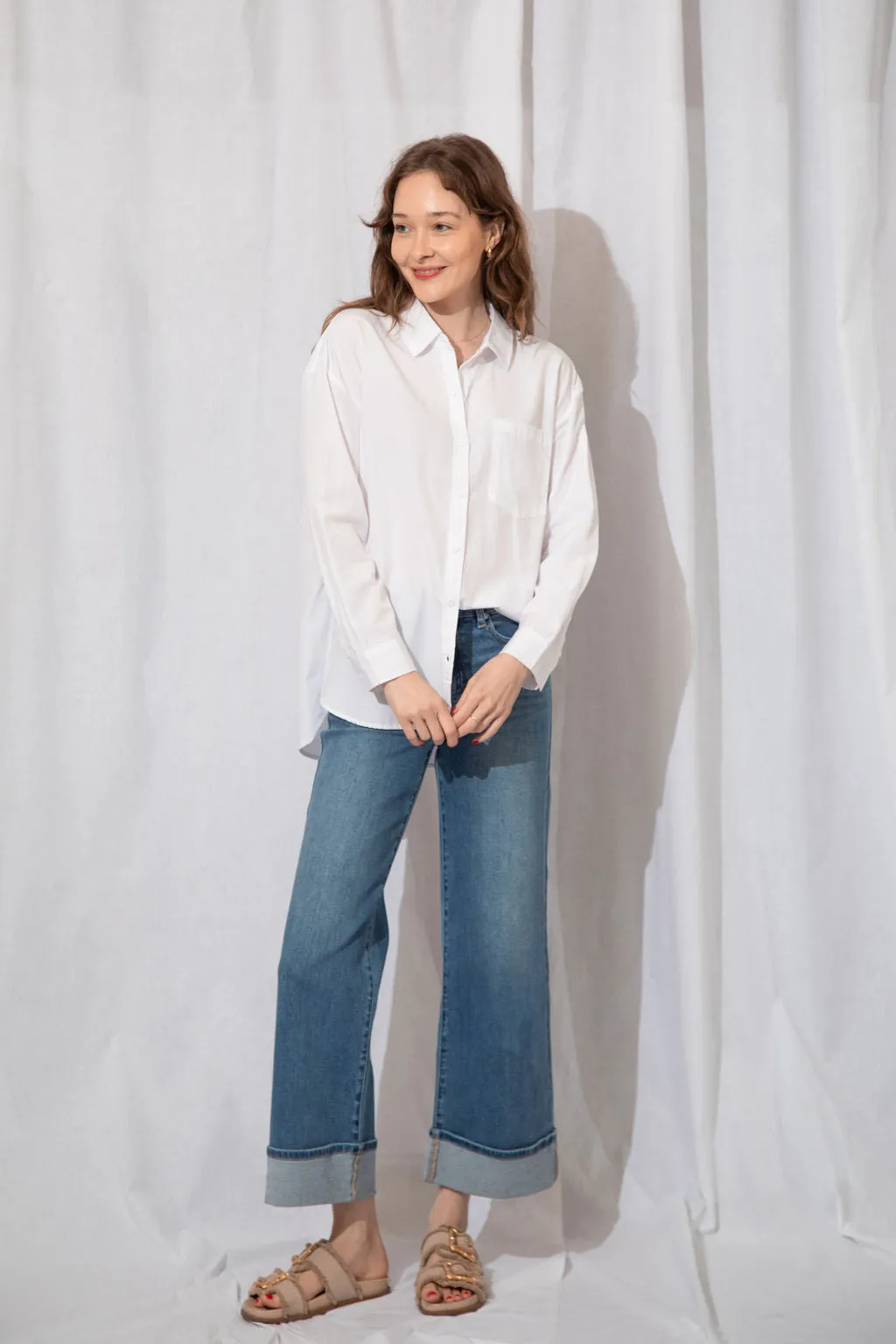 Alice Oversized Button Up
