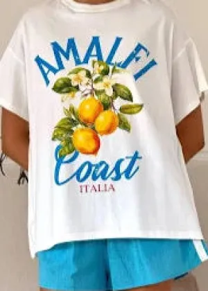 Amalfi Coast T-Shirt & Short Set
