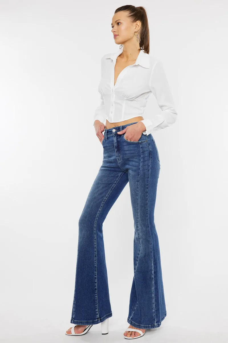 Amayah High Rise Super Flare Jeans