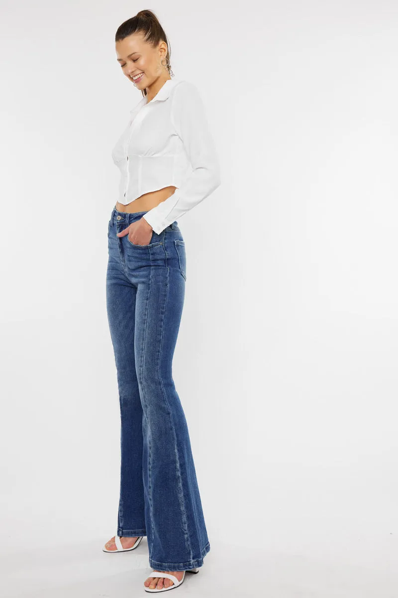 Amayah High Rise Super Flare Jeans