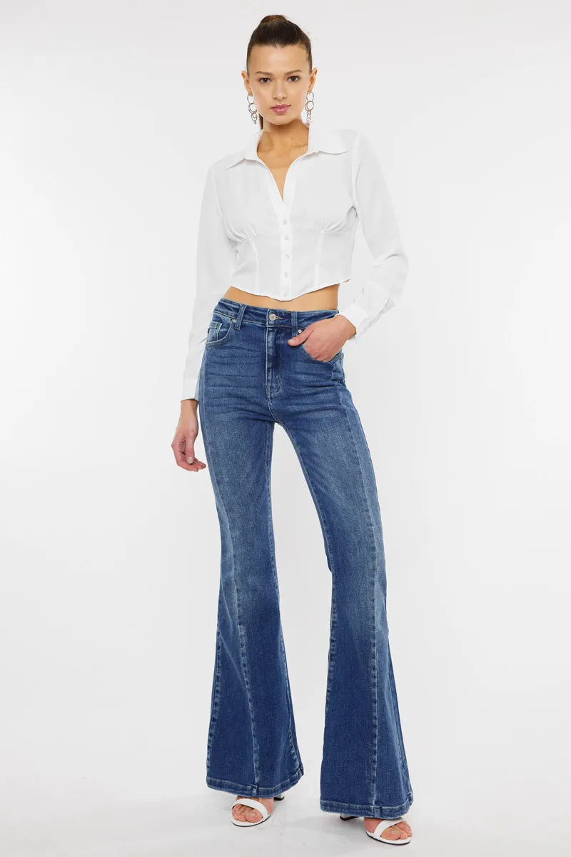 Amayah High Rise Super Flare Jeans