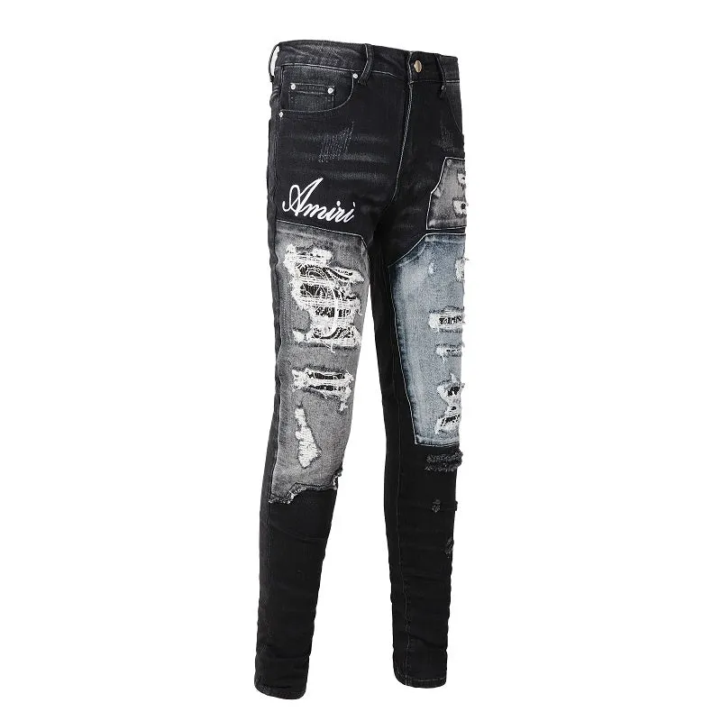 AMIRI Embroidery Logo Jeans #1322
