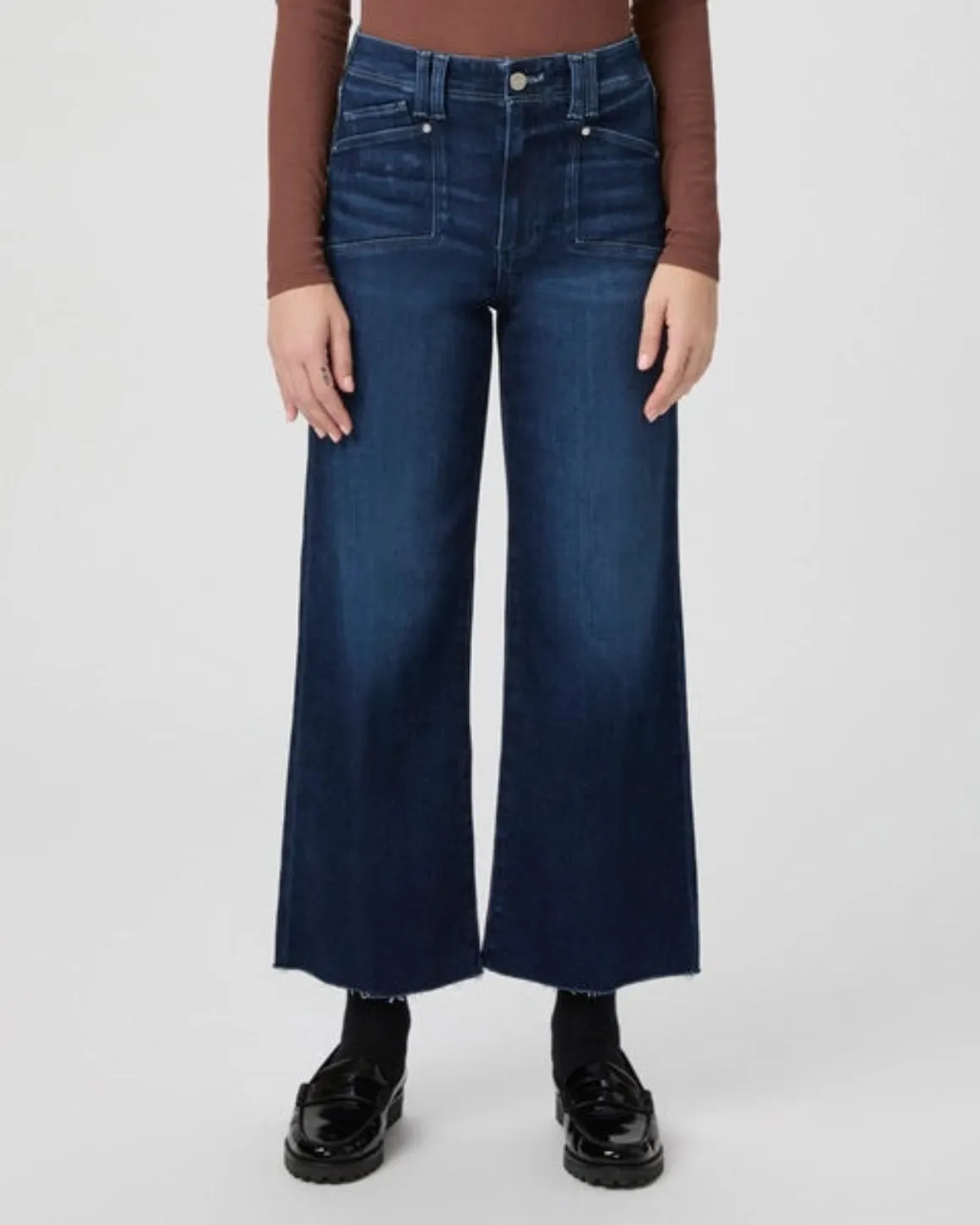 Anessa w/ Set in Pockets   Raw Hem | Paige