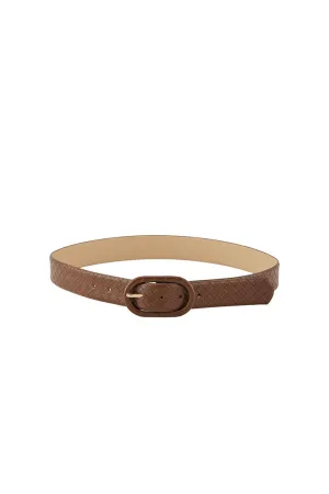 Annetta Jeans Belt Brown