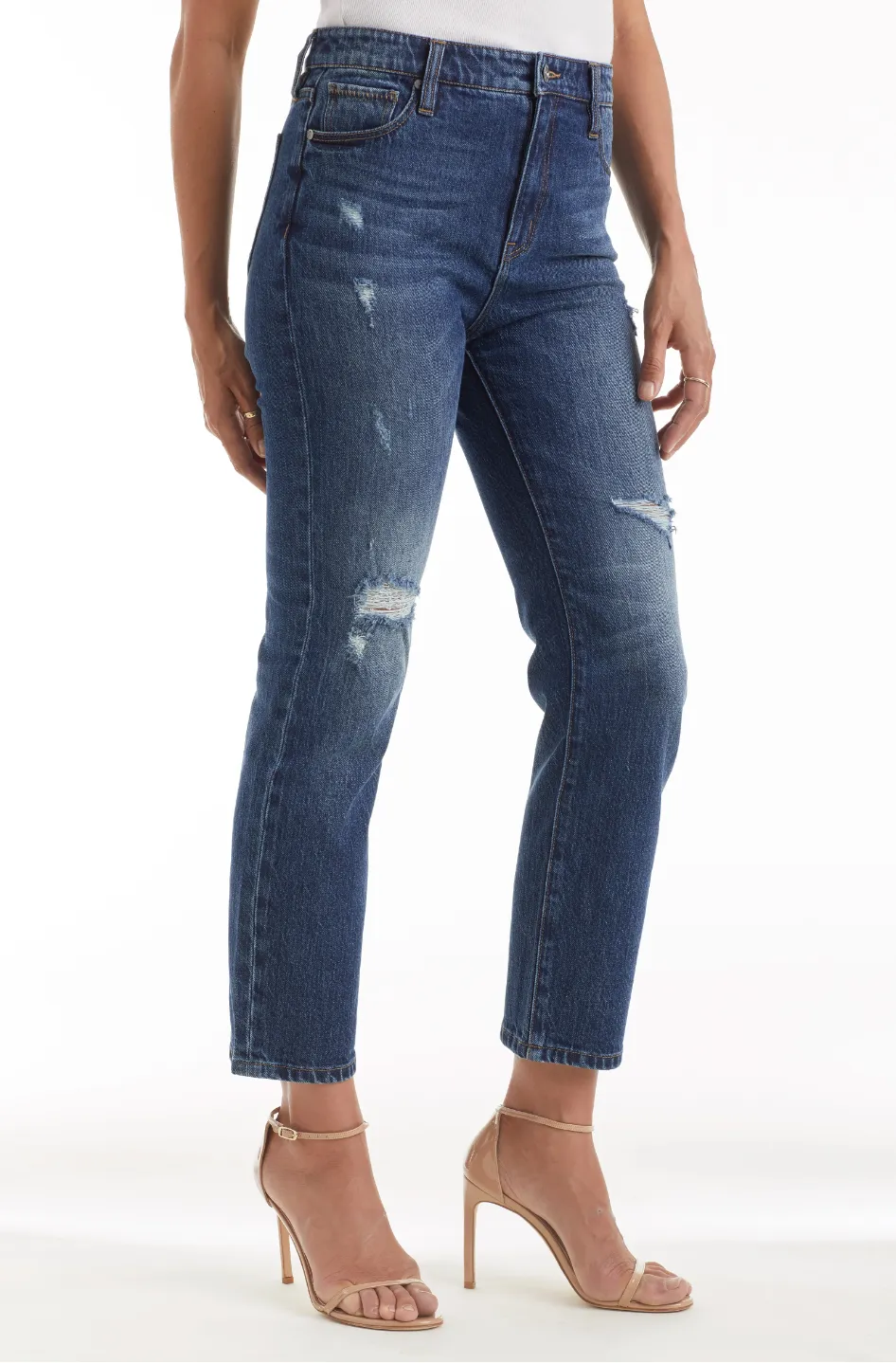 Ashton Cropped Vintage Straight Jeans