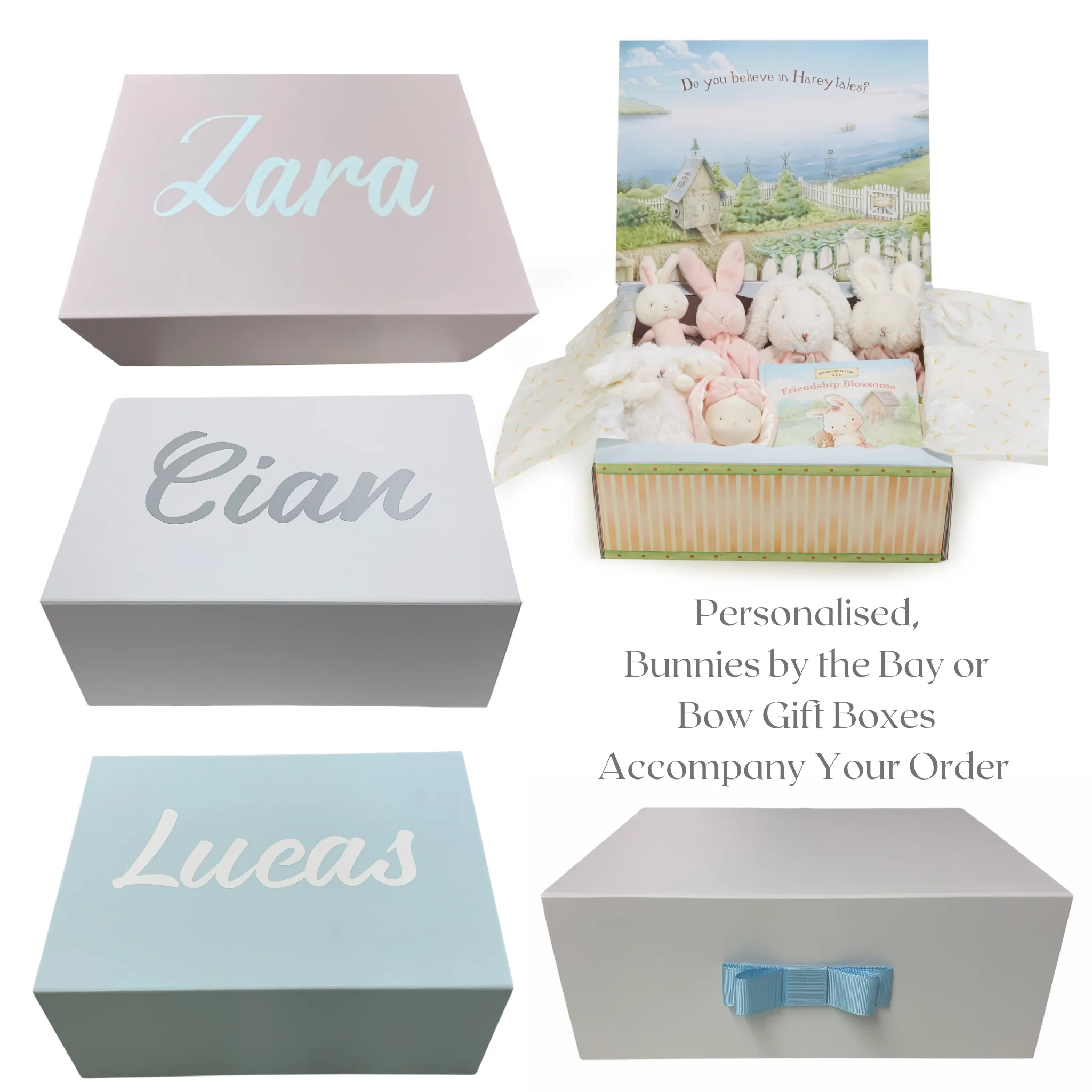 Babidu Personalised Bloom Bunny Shortie Gift Set