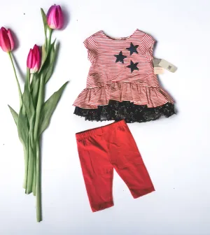 BABY GIRL SIZE 18 MONTHS - PIPPA & JULIE, Matching 2 Piece Set NWT B36