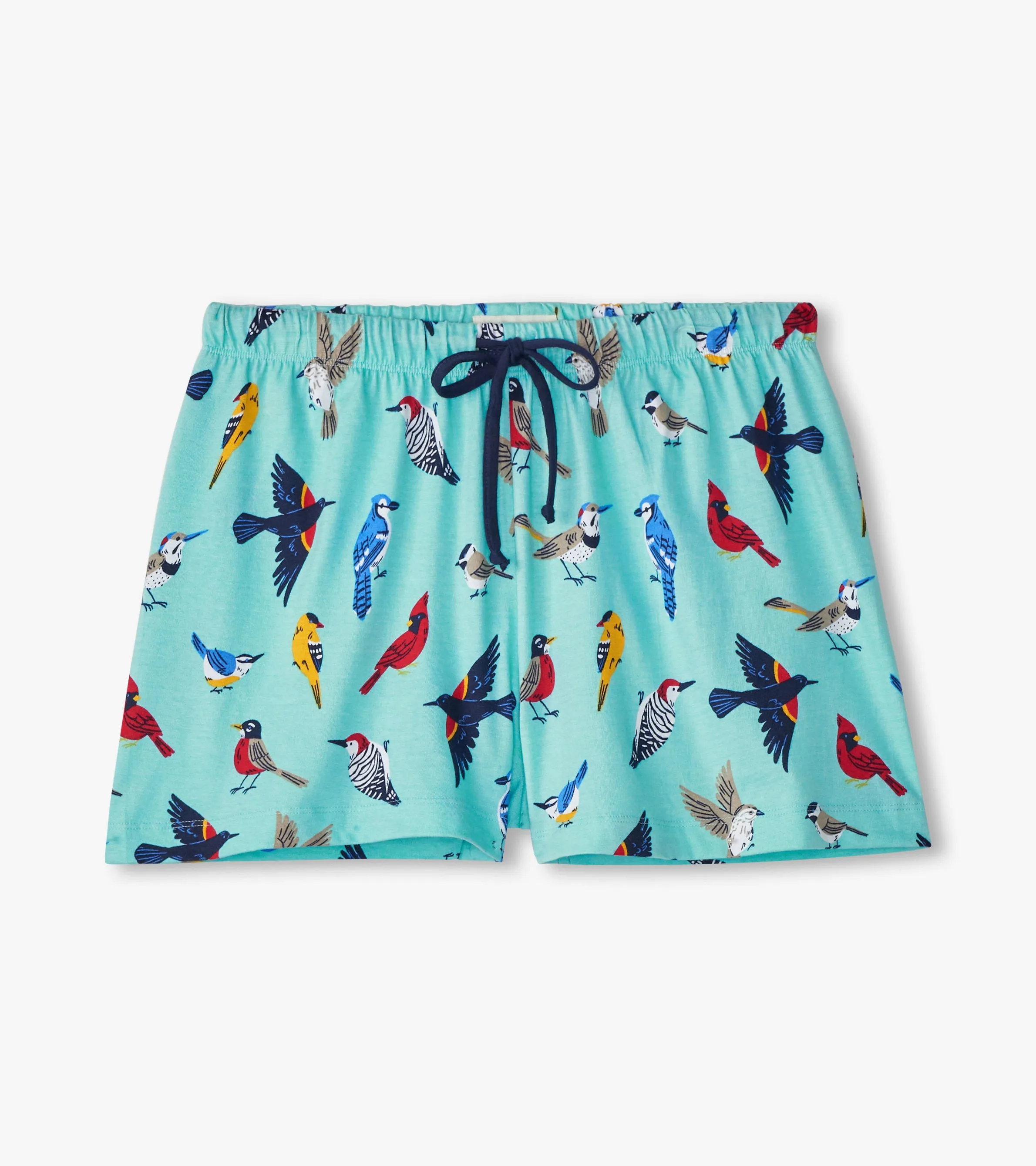 Backyard Birds Women's Cotton Sleep Shorts