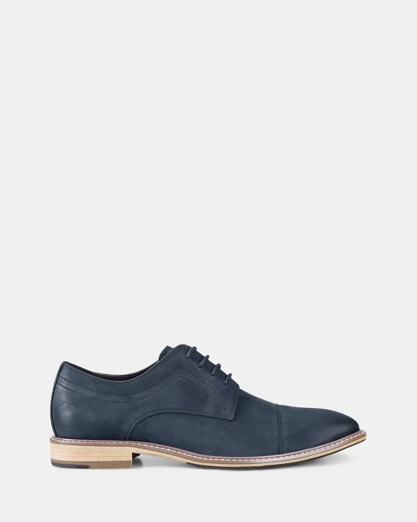 Badge Navy Nubuck