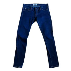 Baldwin KC The Rivington Peg Leg Jeans Dark Blue Wash Selvedge Denim Women’s 27