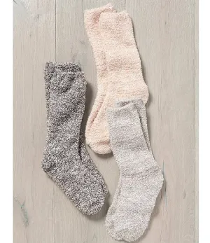 Barefoot Dreams CozyChic Heathered Socks