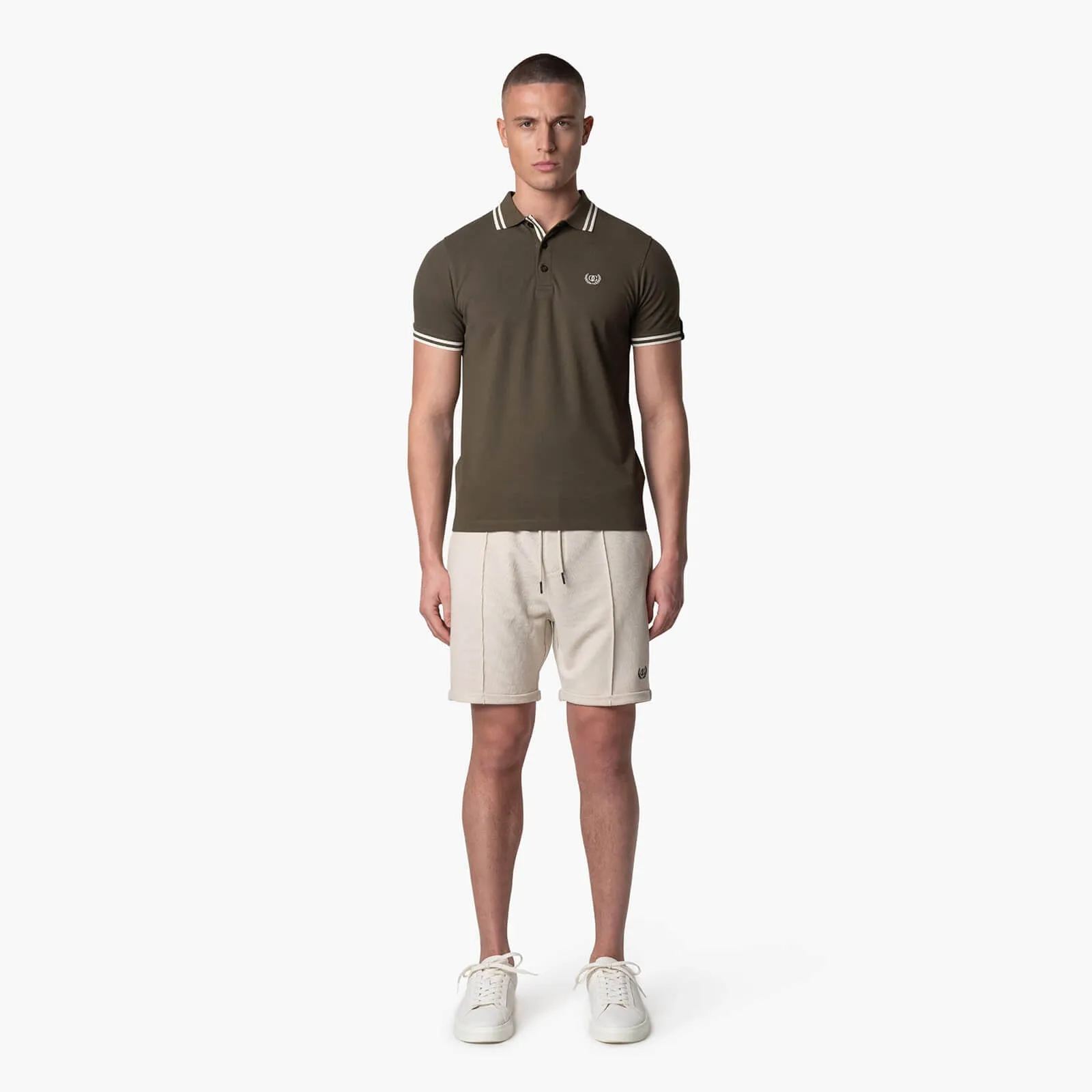 BATERA SHORTS | TAUPE/BLACK