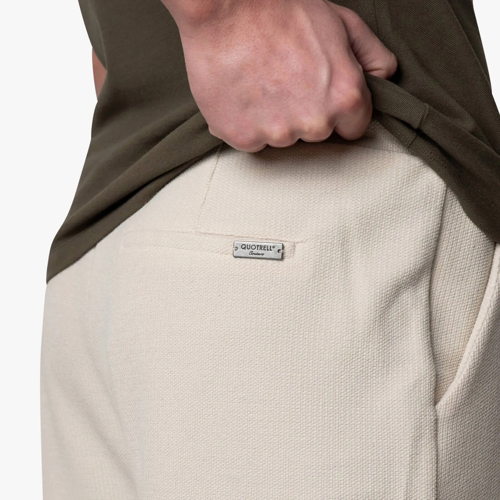 BATERA SHORTS | TAUPE/BLACK