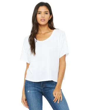 Bella Canvas Ladies Boxy T-Shirt | White