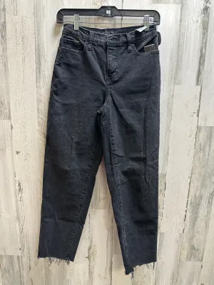 Black Jeans Straight Banana Republic, Size 0
