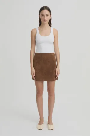 Blanca Fraser Skirt in Coffee
