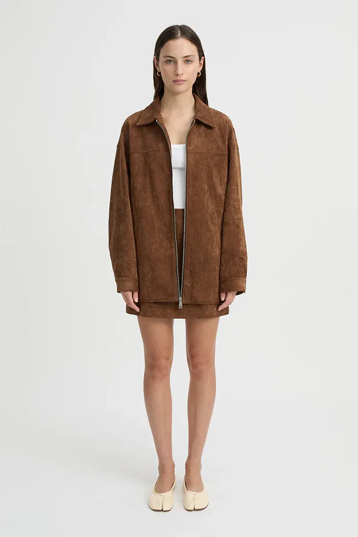 Blanca Fraser Skirt in Coffee