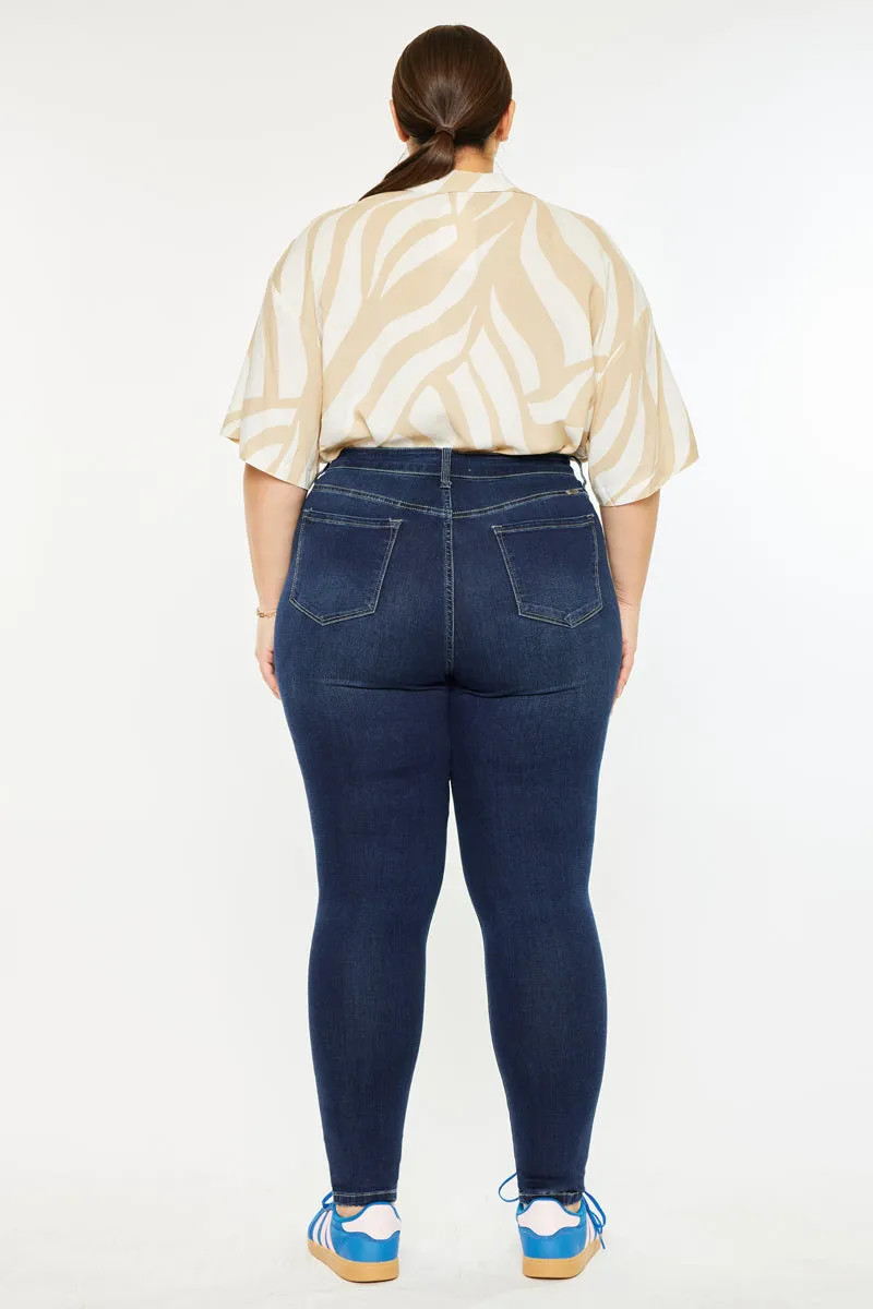 Bluebird High Rise Super Skinny Jeans (Plus Size)