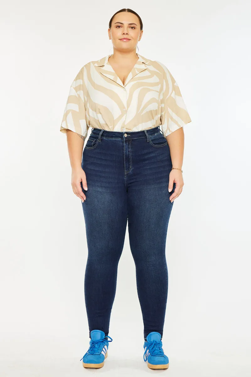 Bluebird High Rise Super Skinny Jeans (Plus Size)