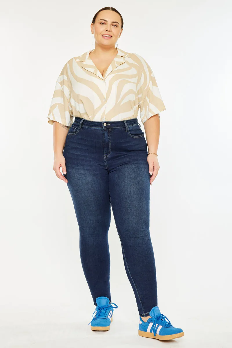 Bluebird High Rise Super Skinny Jeans (Plus Size)