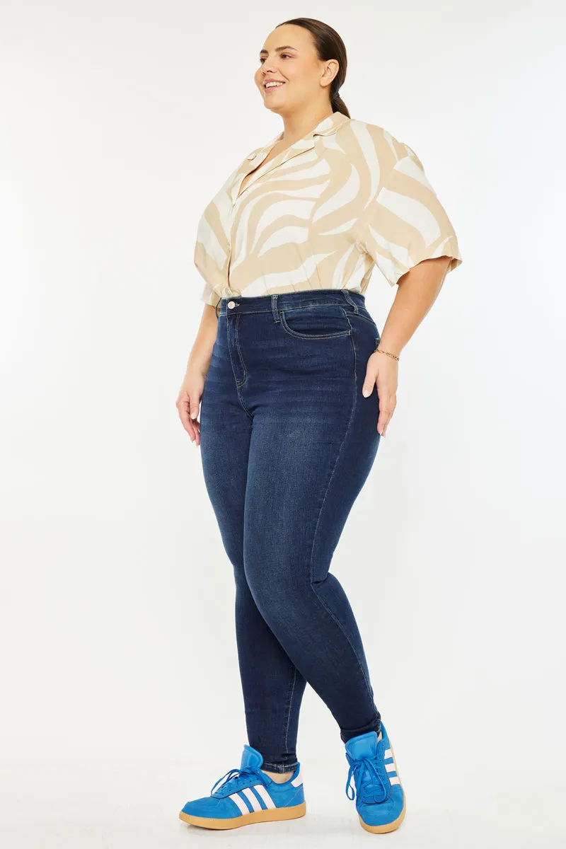 Bluebird High Rise Super Skinny Jeans (Plus Size)