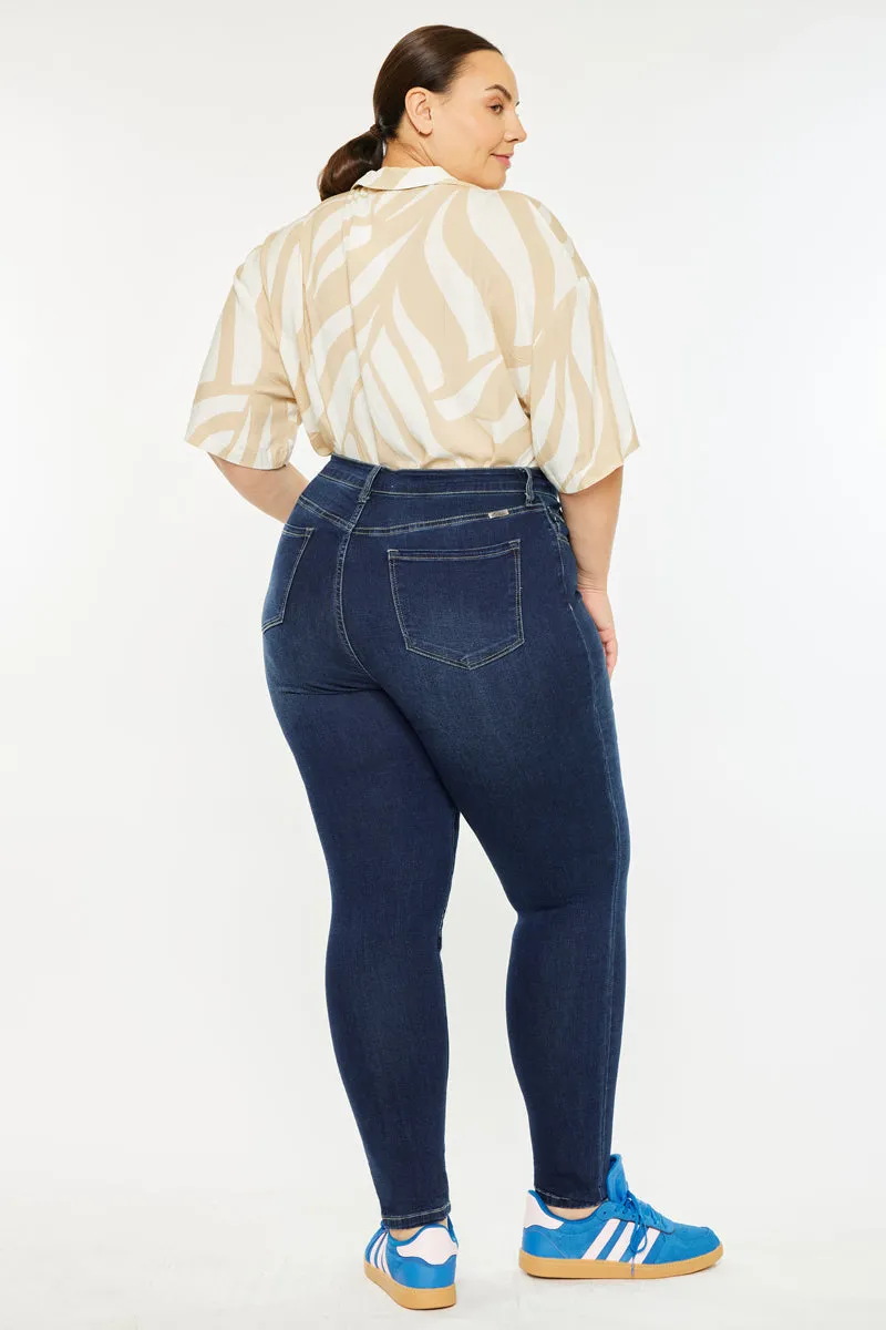 Bluebird High Rise Super Skinny Jeans (Plus Size)