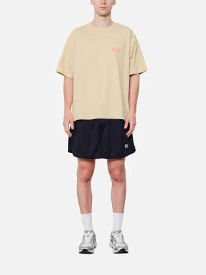 Blurred Vision T-Shirt - Beige