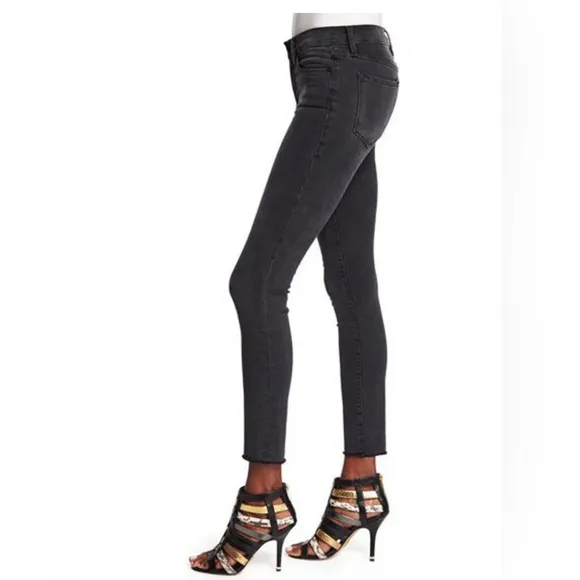 BNWT! FRAME Women's LeHigh Skinny High Rise Black Jeans Size 31