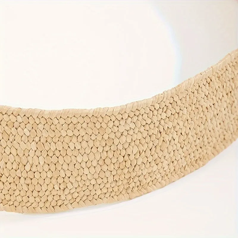 Boho Elastic Waist Belt Women Versatile Accessory Coats Skirts Casual Formal