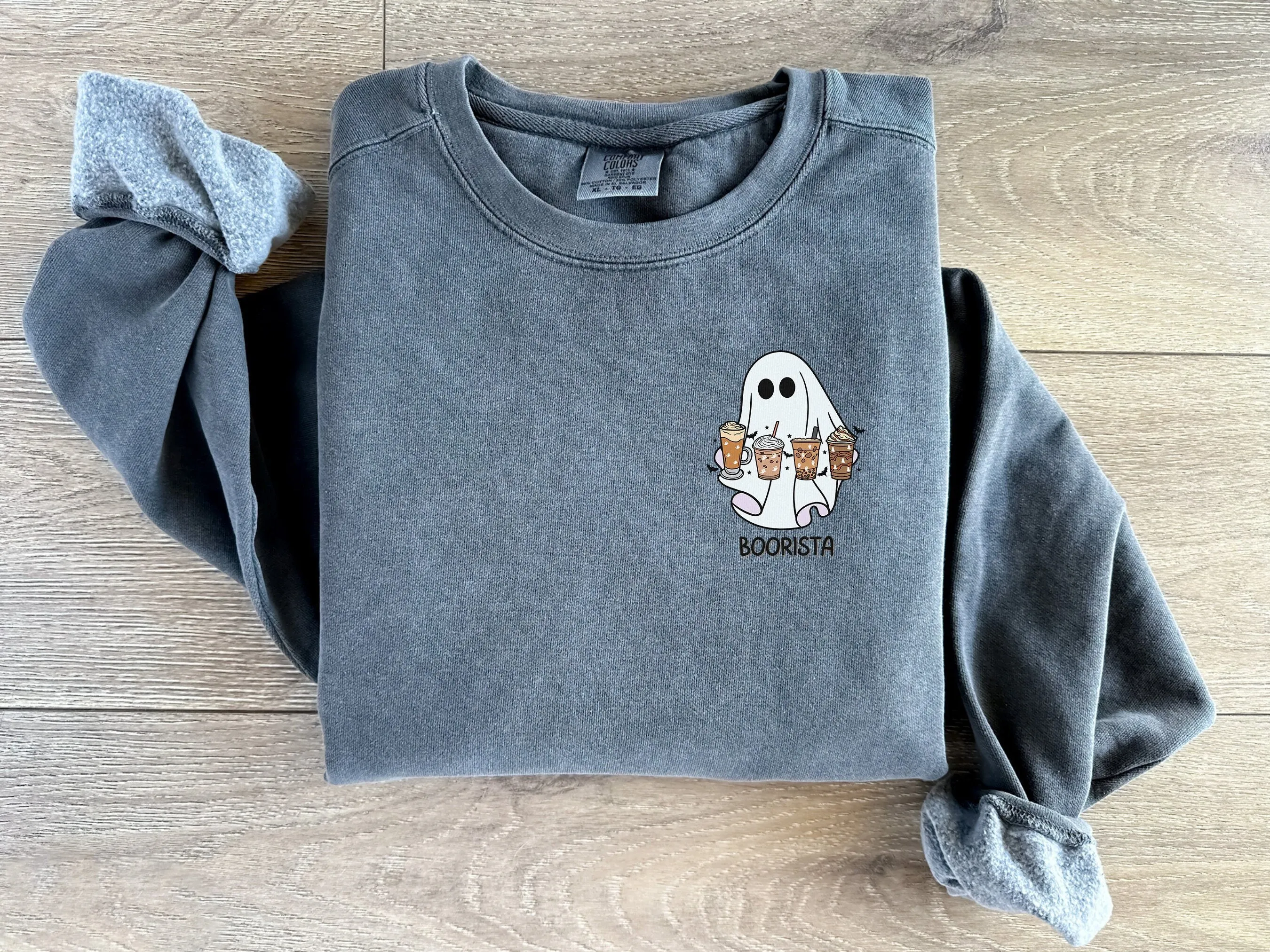 Boorista Ghost Oversized Halloween Sweatshirt