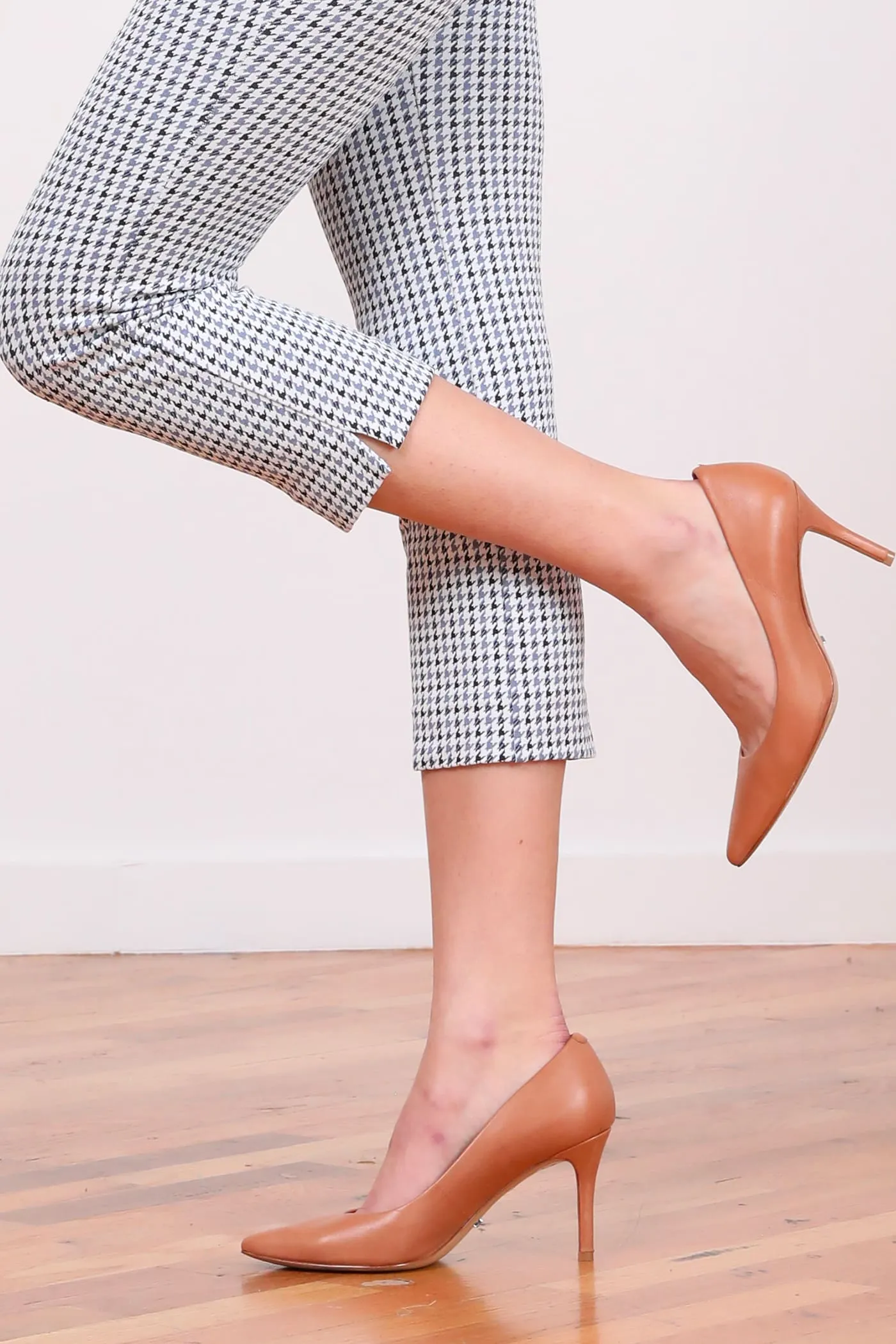 BRIGITTE Houndstooth Slate