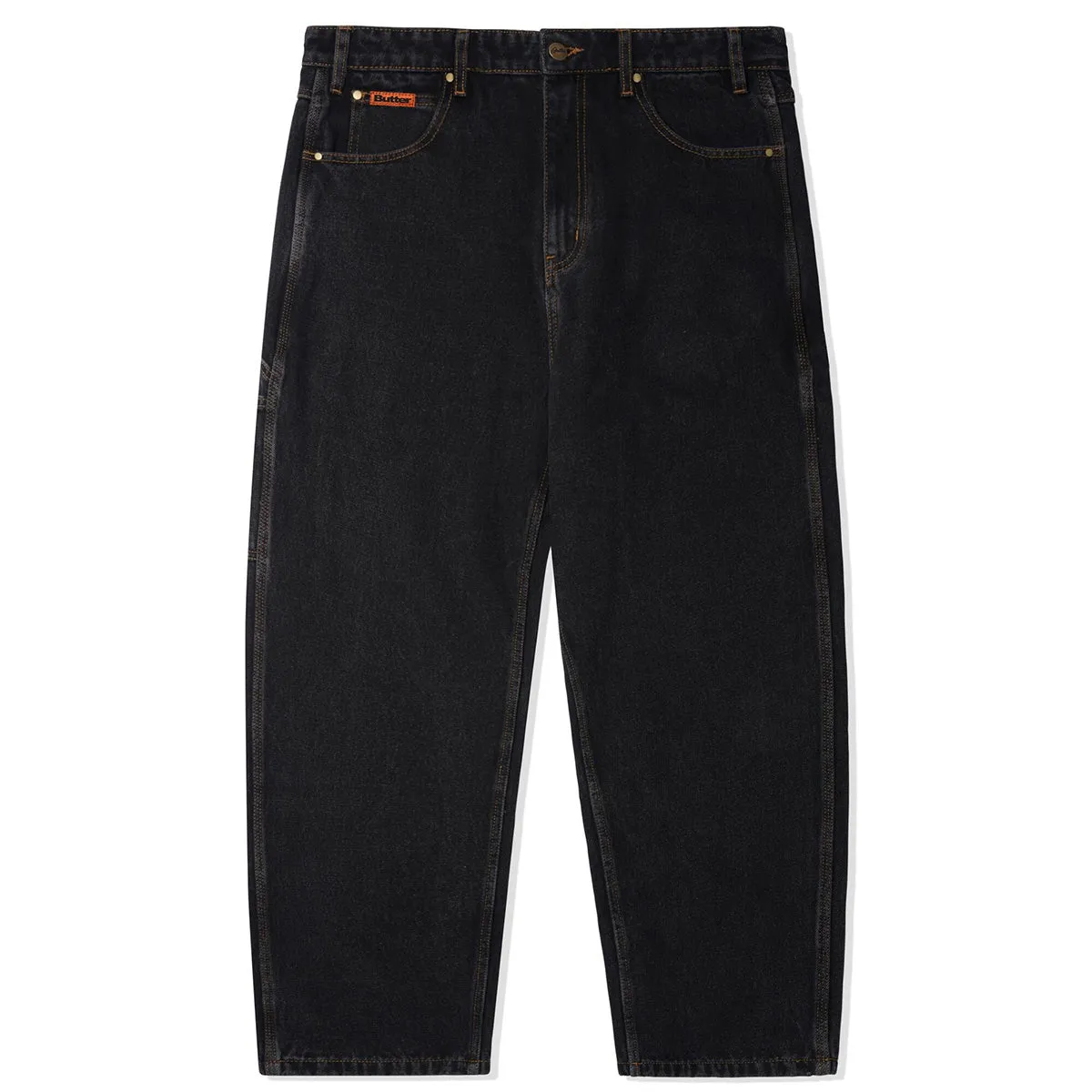 Butter Goods - Baggy Denim Jeans Washed Black