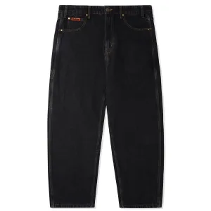 Butter Goods - Baggy Denim Jeans Washed Black