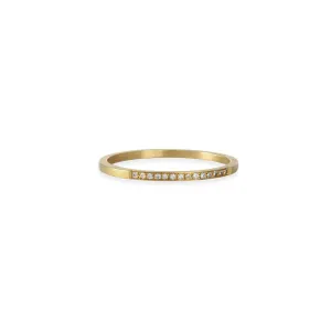 Carla Caruso - Diamond Pavé Edgy Band