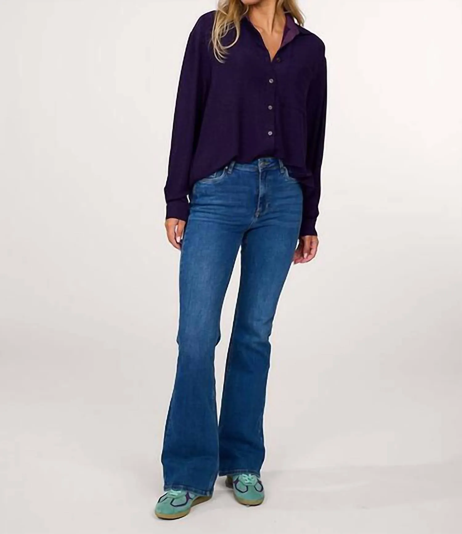 Carla Top In Violet