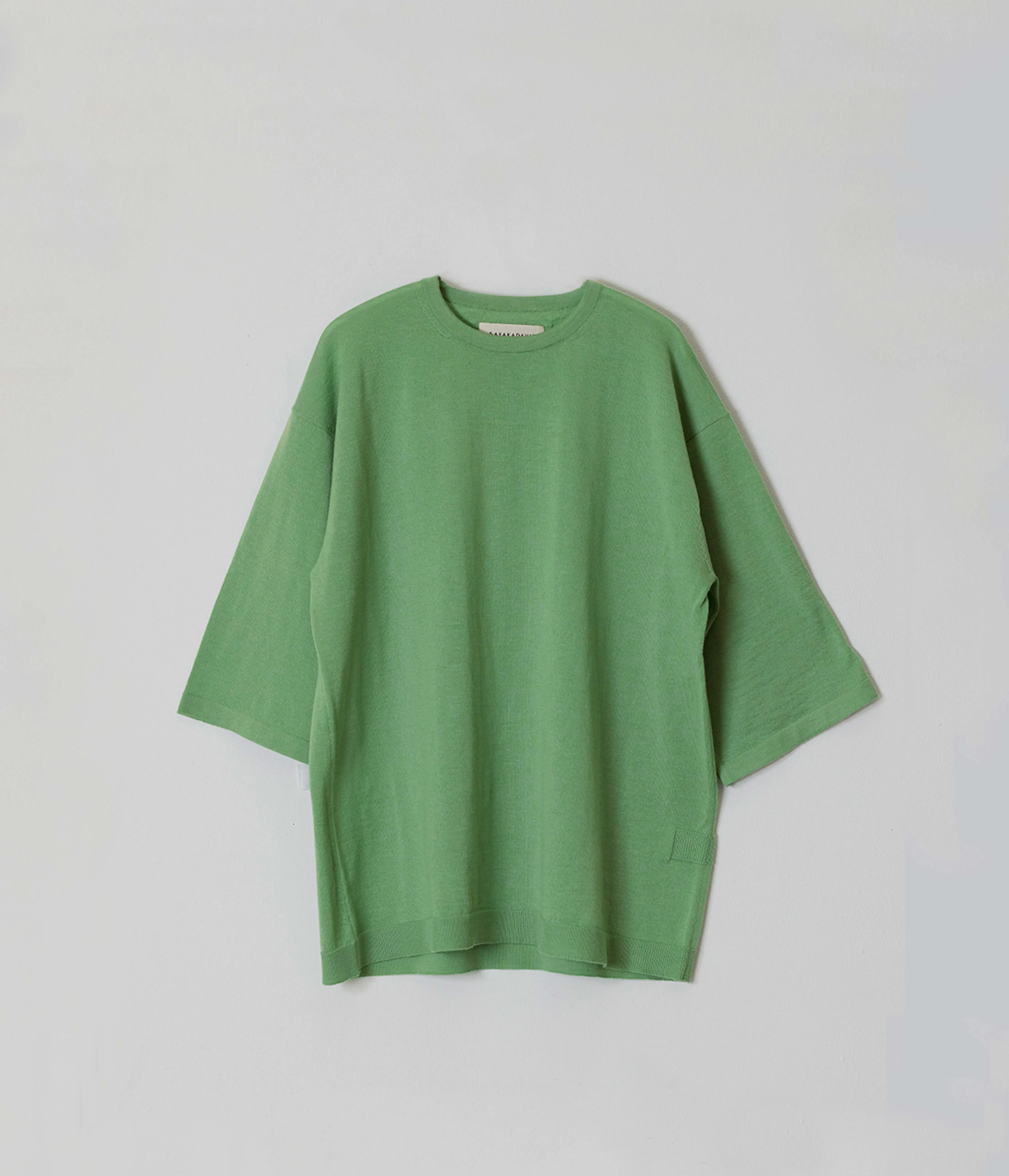 Cashmere Tee in Pistachio