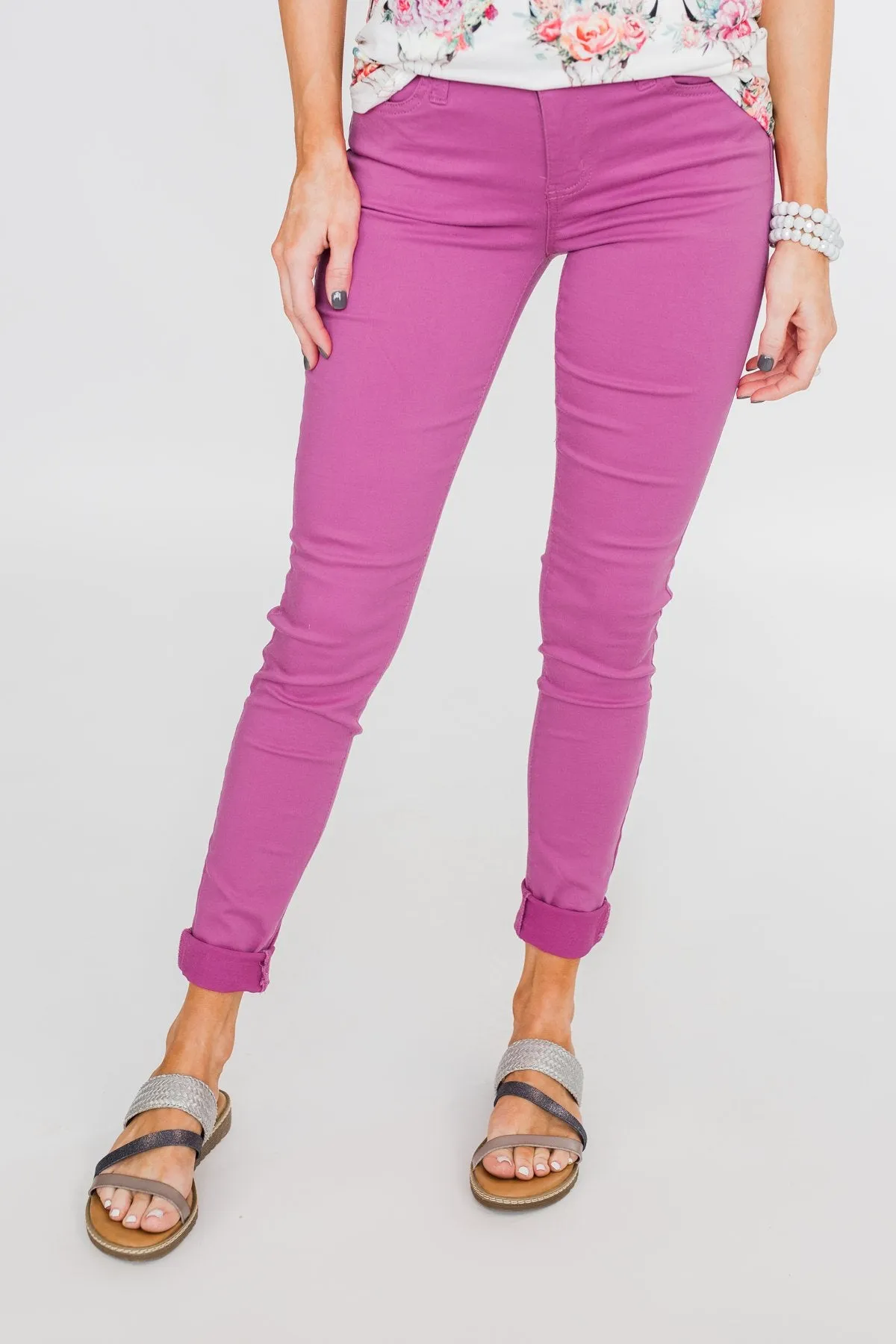 Celebrity Pink Skinny Jeans- Orchid