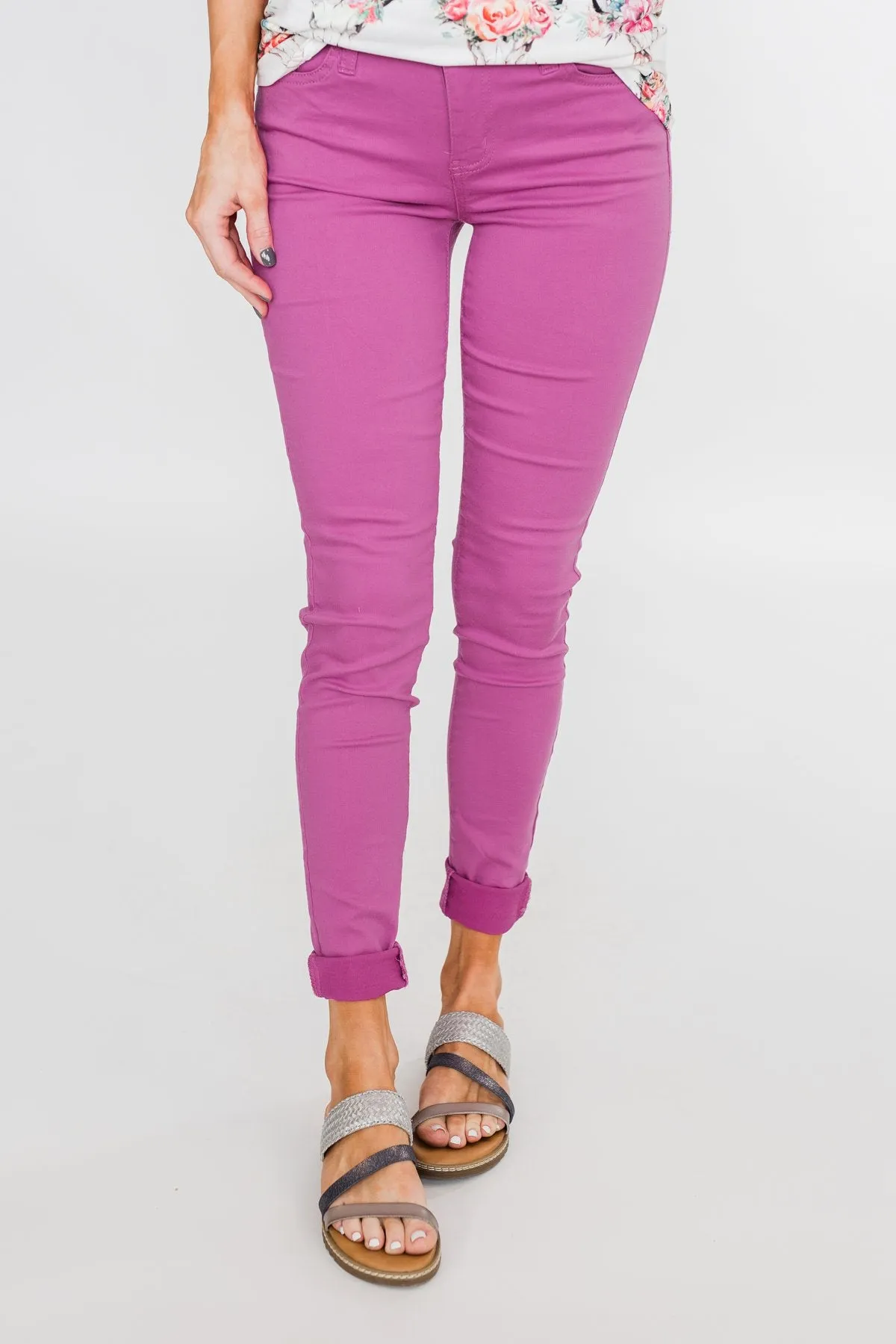 Celebrity Pink Skinny Jeans- Orchid