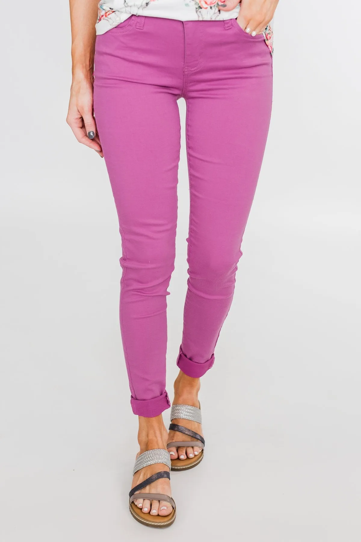 Celebrity Pink Skinny Jeans- Orchid