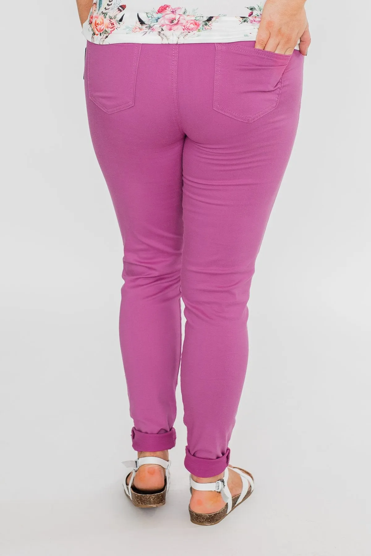 Celebrity Pink Skinny Jeans- Orchid
