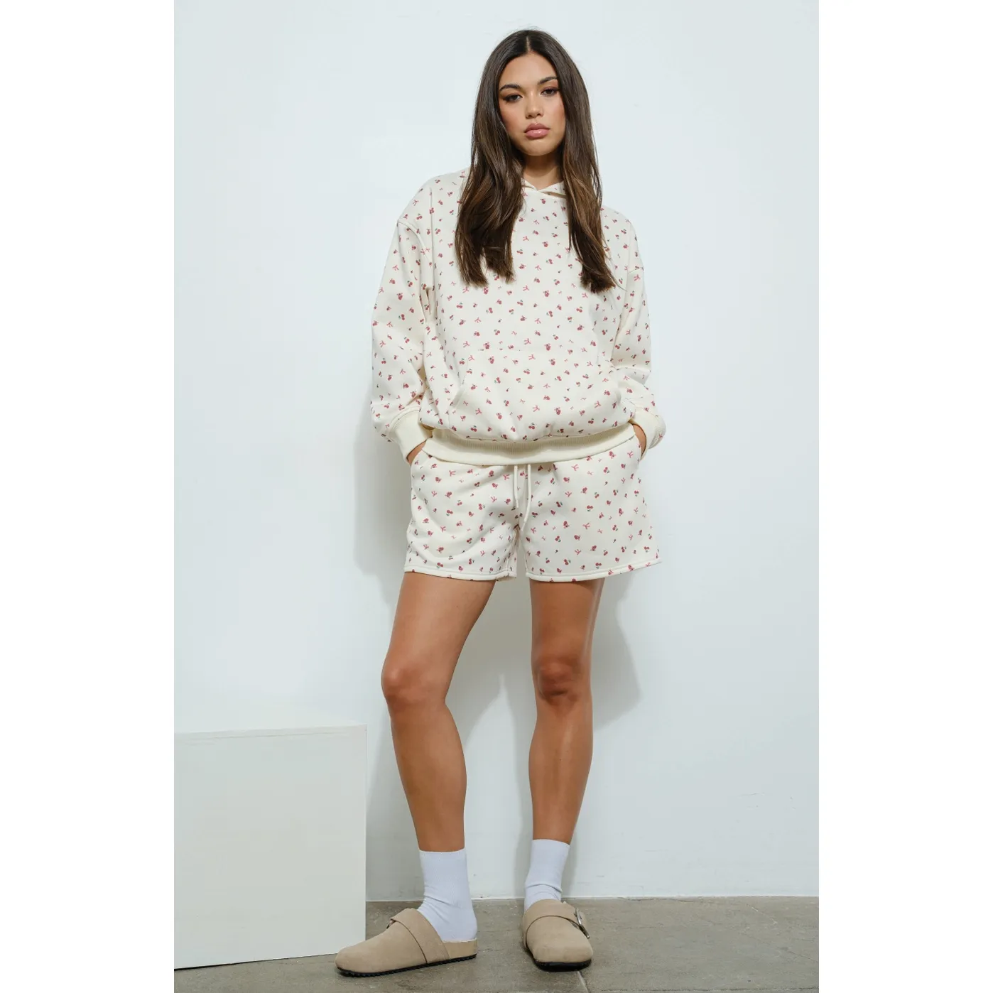 Cherry & Bows Cozy Hoodie