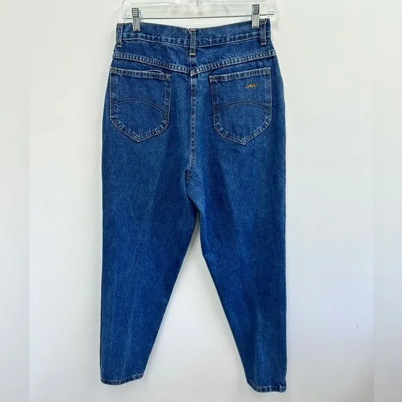 Chic Vintage 80's Medium Wash High Rise Mom Jeans Size 6/8 (tag size 14)